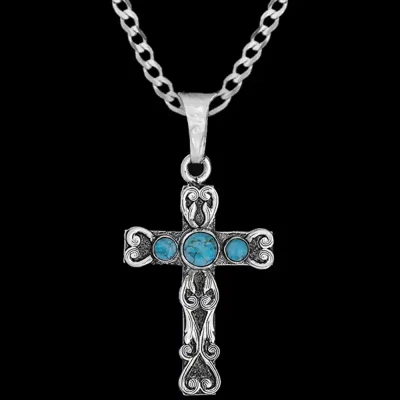 Three Turquoise Cross (In Stock)